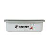 Fuji Email Limited Edition Miffy Nio Lådor Grund Behållare Medium, Vit, Email Förvaringsbehållare med Lock