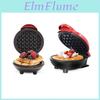 Mini Waffle Maker Non Stick Compact Home Use Childrens Baking Appliance With Logo For Breakfast Cooking