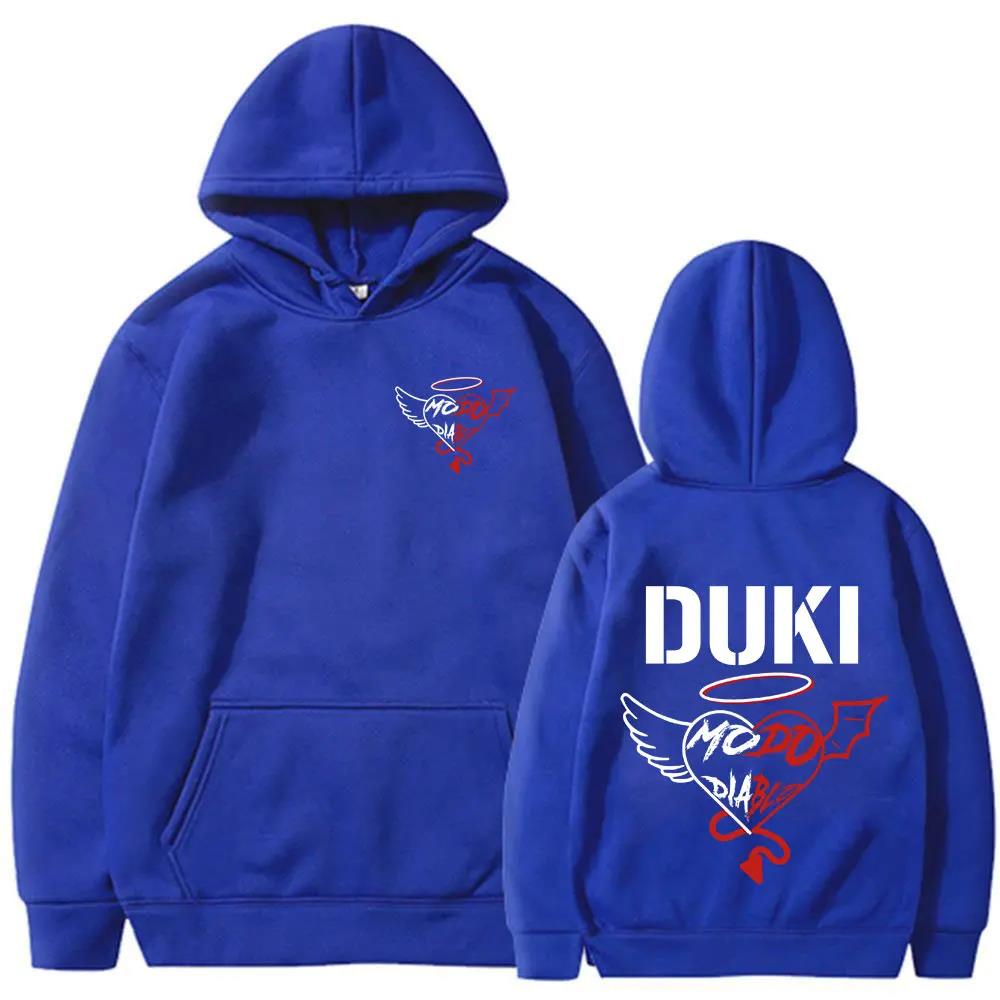Hanorac supradimensionat Duki pentru bărbați Hip-hop Rock Band Cântăreț Stradă Casual Exterior Modă Pereche Toamnă Iarnă Mânecă Lungă Top Hanorac