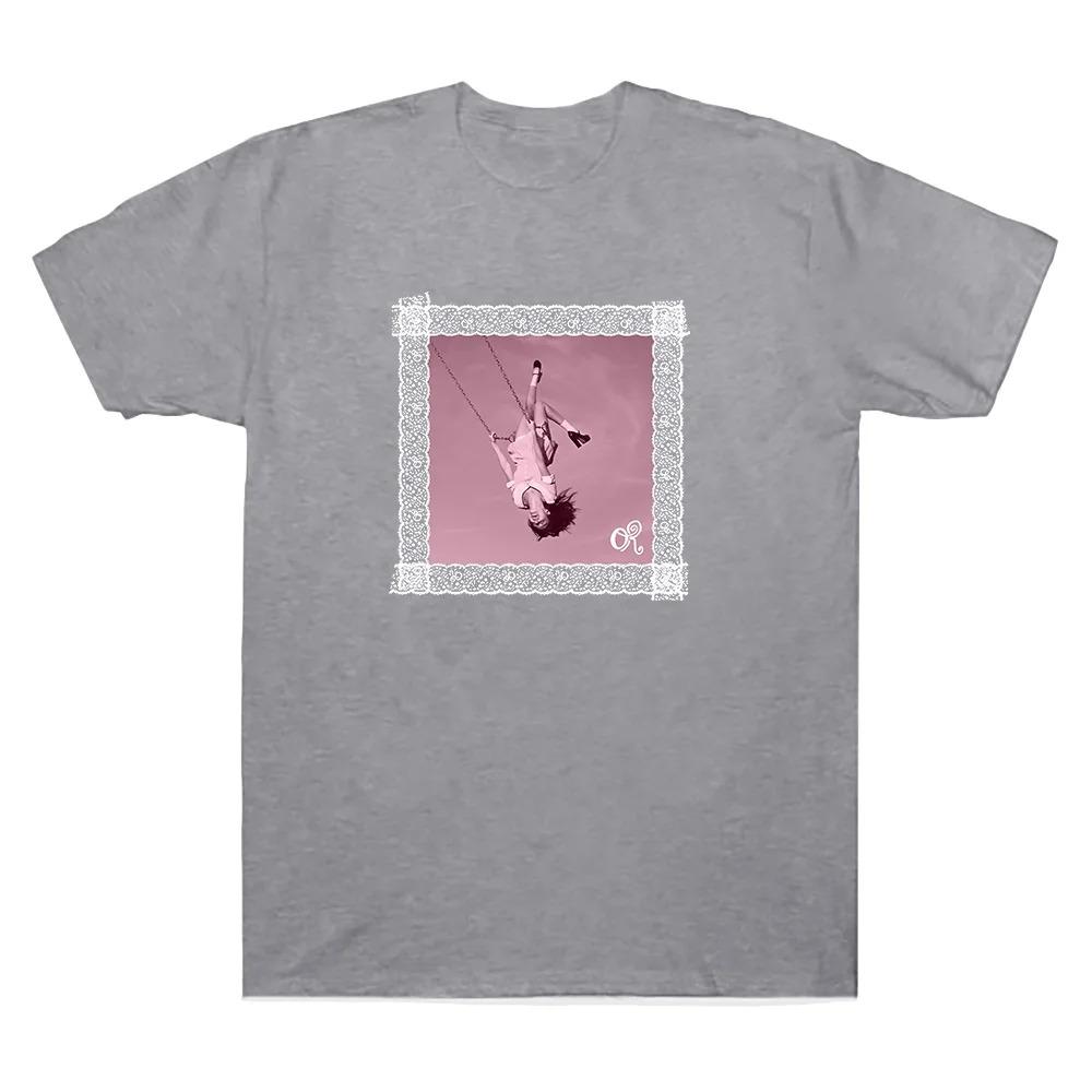 Spitzenalbumcover Übergroßes Baumwoll-T-Shirt 2026 Olivia Du scheinst ziemlich traurig für ein Mädchen zu sein, das so verliebt ist Kleidung Mode Lässiges T-Shirt Unisex