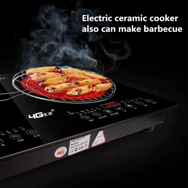 Dual Induction Cooker Induction Cooker + Electric Ceramic Cooker Two Electric Burner Double Head Hot plates 2200W 220V-50Hz