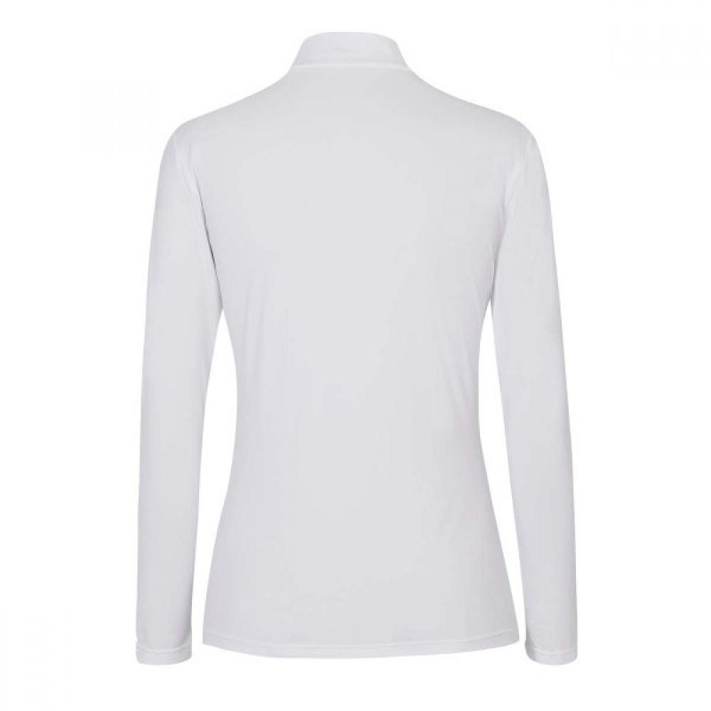 PLAYBOO Core Mock Neck Inner Top White
