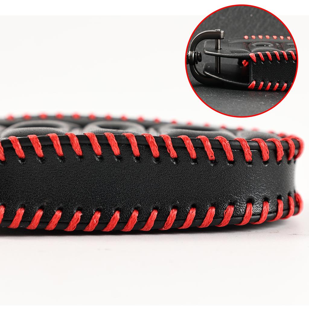 For Peugeot 208 3008 5008 2008 DS5 DS3 Citroen X7 Remote PU Leather 2 3 4 Button Key Fob Chain Ring Cover Case Holder Protector