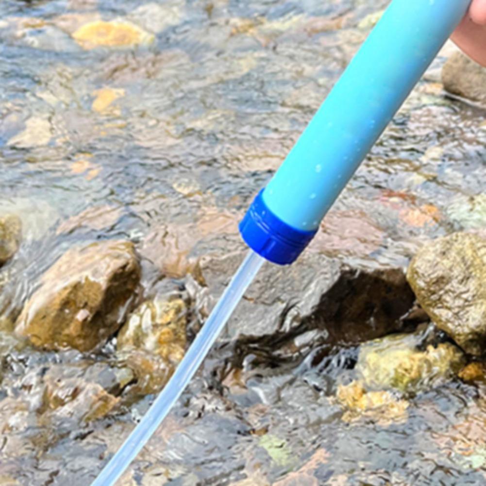 Outdoor Camping Notfall Wasserreinigung Strohhalm Wildnis Überleben Filter Für Camping Wandern Klettern Notfallausrüstung