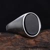 R3326 Men's/Women High Quality 316LStainless Onyx Rings Classic Fashion Trend Jewelry Products