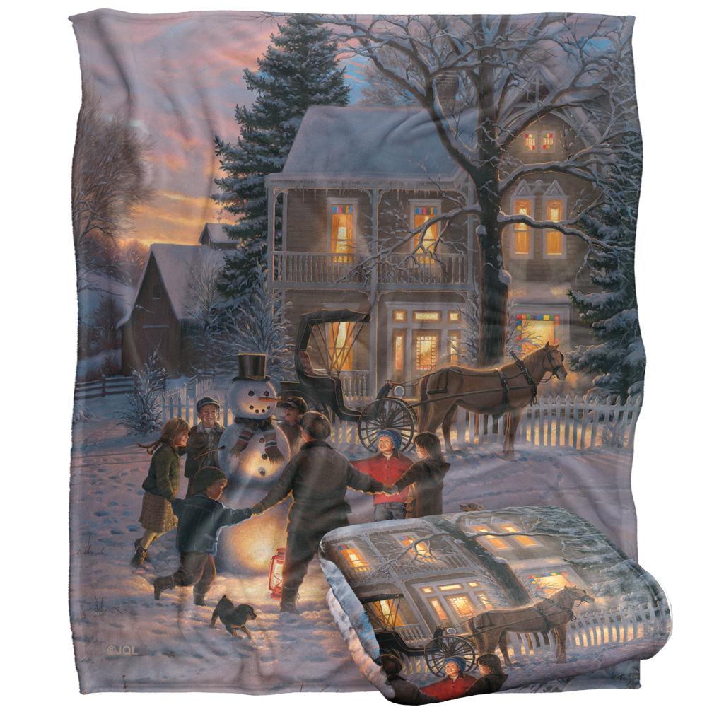 JQ Licensing All The Way Silky Laughing Supersoft Blanket