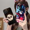 Jujutsu Kaisen Choso Mobile Phone Case for iPhone 16 15 14 13 12 11 X XR XS 8 6 Pro Max Plus Mini Clear Colour Protective Luxury