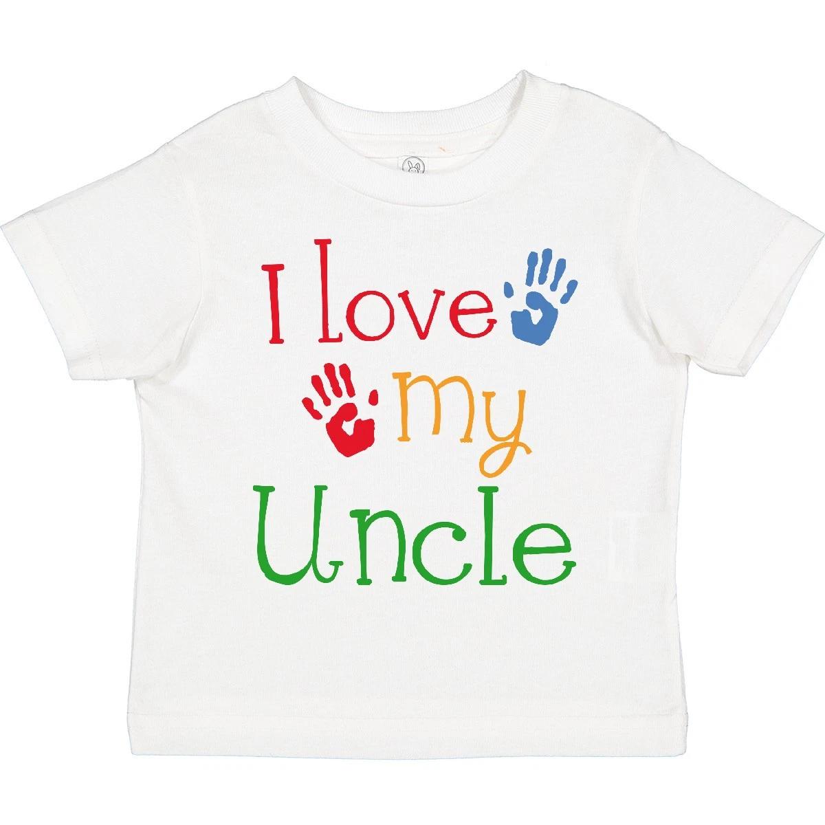 Inktastic I Love My Uncle Childs Toddler T-Shirt Niece Nephew From Kids Child 110