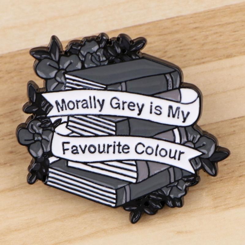 Stylish Enamel Brooch Pin Compacts Design Humorous Quote Design Metal Badges For Outfits Backpacks Daily Wear Decoration