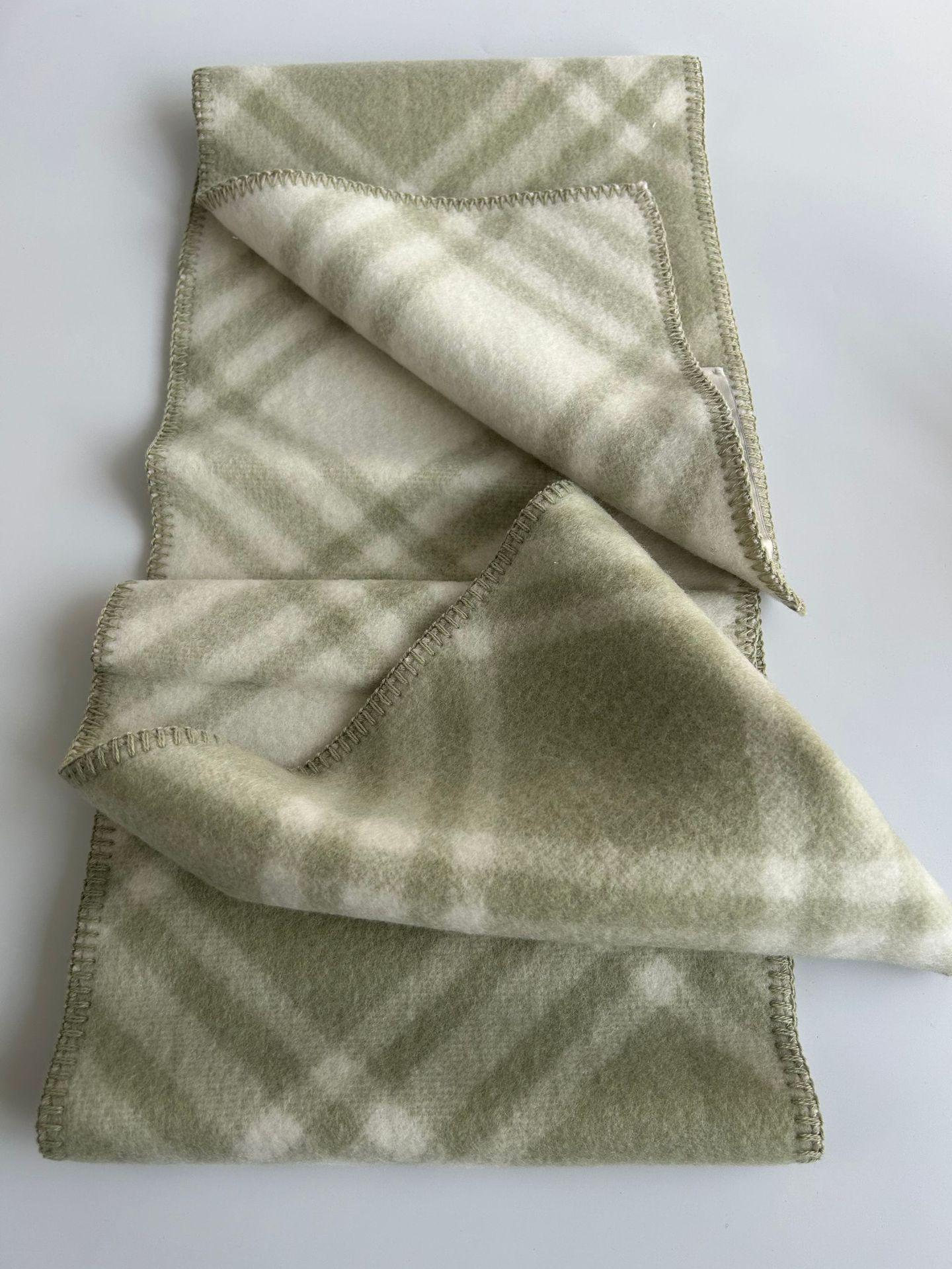 Women s British Classic Double-Sided Wool Scarf - Autumn/Winter 300g 35*180 cm
