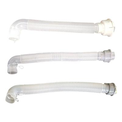 High Flow Plastic Drainage Hose for Top Load Front Load Washers Universal Fit Corrosion Resistant Quick Connect System