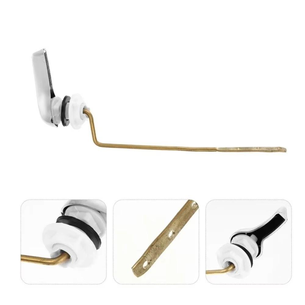 Brass Toilet Tank Handle Flush Lever Toilet Flush Button  Toilet Tank Replacemen
