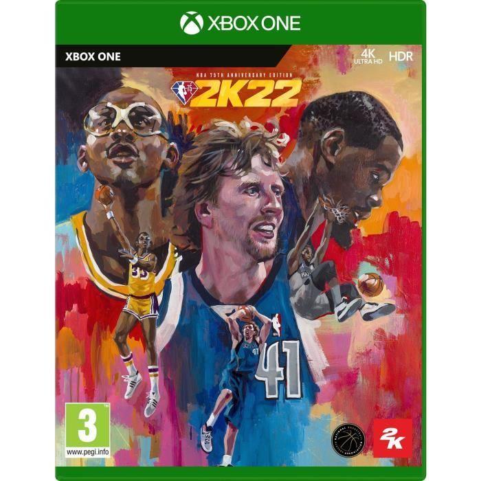 Nba 2k22 - édition 75ème anniversaire jeu xbox one