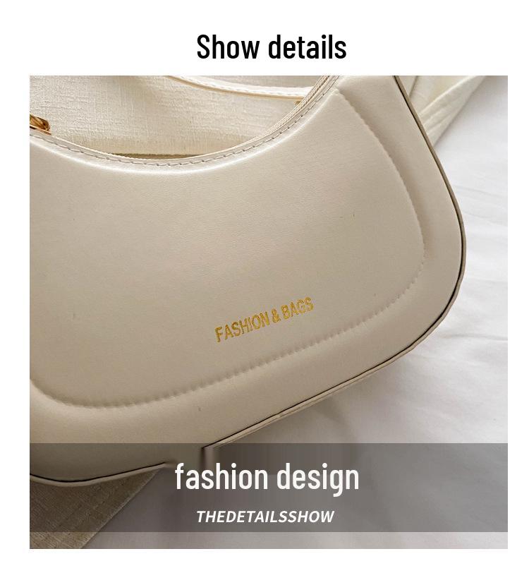 2025 Korean Retro Solid Color Crossbody Handbag - Women's Fashion Square Bag
