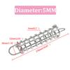 Marine Hardware Fittings 270mm / 10.63in Boat Docking Mooring Spring Stainless Steel 50MM 60MM Snubber Springs for Ship Yacht