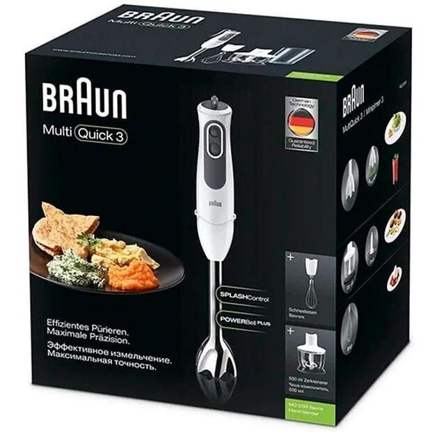 Immersion Blender Braun MQ 3135 WH Sauce MultiQuick 3