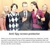 Full Anti Spyware Glass Screen Saver  for iPhone 17 16 15 14 13 12 11 Pro Max 14 15 7 8 Plus XR X XS Max 6s 12 13 Mini