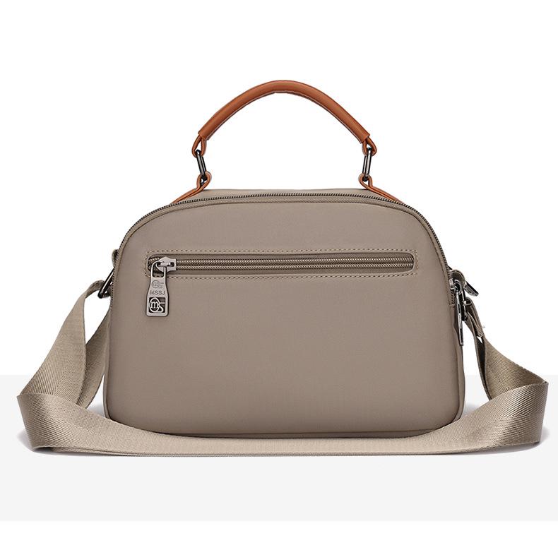 Premium Oxford Cloth Waterproof Crossbody Bag - Lightweight, Multi-Layer, Large Capacity, Casual Single Shoulder Handbag