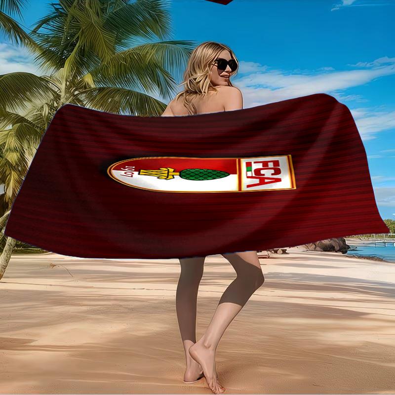 Augs-burg Fußballwappen Strandtuch Mikrofaser Strandtuch, Leicht und Schnelltrocknend, für Sommerreisen, Schwimmbad-Fan Geburtstagsgeschenk