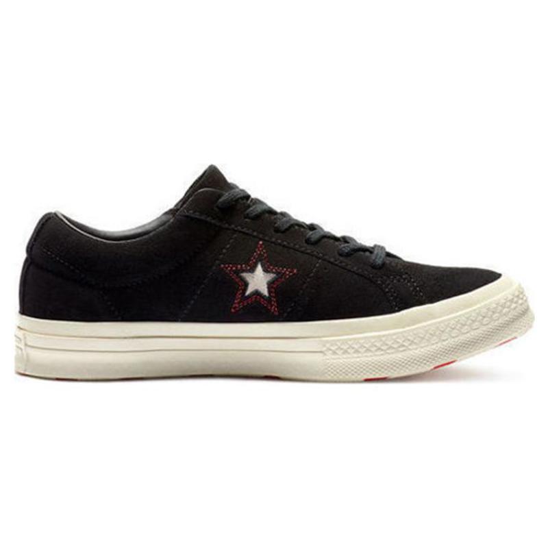 Converse One Star Series Low Top Canvas Shoes Unisex Black