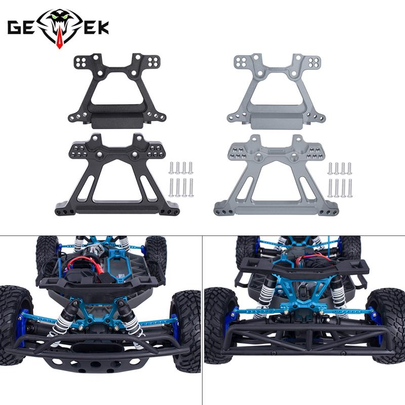 1Set Aluminum Alloy Front and Rear Shock Tower for 1/10 Traxxas BL-2S Slash 4x4 4WD RC Car Replacement Upgrade Parts