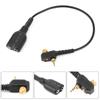 Two Way Radio Audio Cable Adapter Fit for Motorola MTH800 MTH850 MTP850 MTS850 to UV-5R K Head
