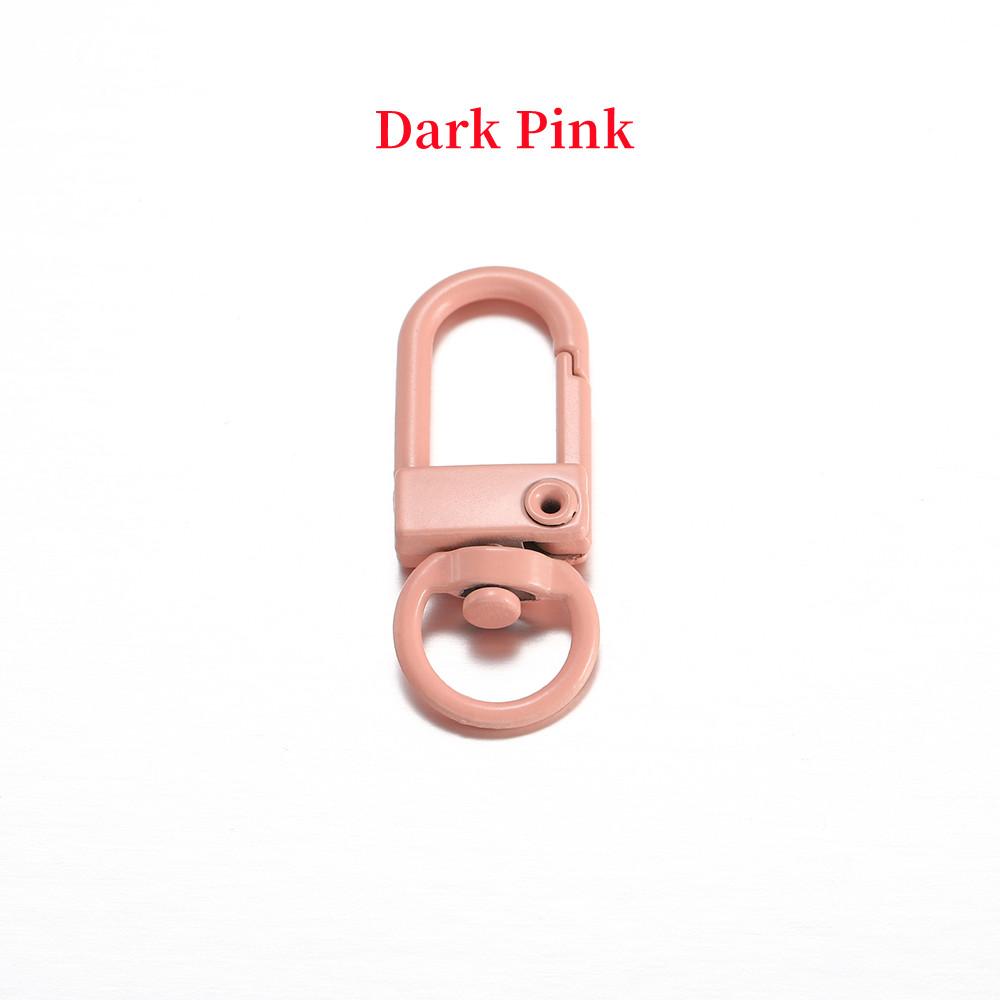 10pcs/lot 12*33mm Dog Buckle Zinc Alloy Bag Hook Buckle Key Ring Connectors For DIY Jewelry Making Supplies