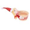 Xmas   Basket Dish Bowl Xmas Snack Dried Fruits Nuts Storage Holder for Table Desk Decoration