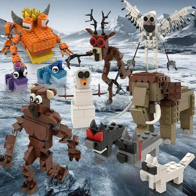 99 Nights In The Forest Deer Building Blocks Sets Plastic Doll Model Assembled Christmats  Birthday Gifts for Children's TOYS