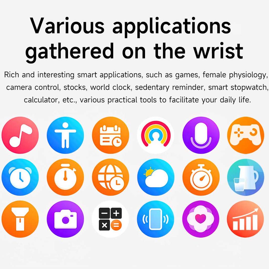 For Xiaomi New ChatGPT AI Assistant Smart Watch 5ATM Waterproof GPS Built-in Dual-band GNSS Compass Sport Smartwatch Men Woman