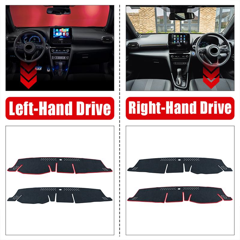 For Toyota YARiS Cross XP210     2024 Car Dashboard Avoid Light Cover Mat Anti-UV Non-Slip Carpets Accessories