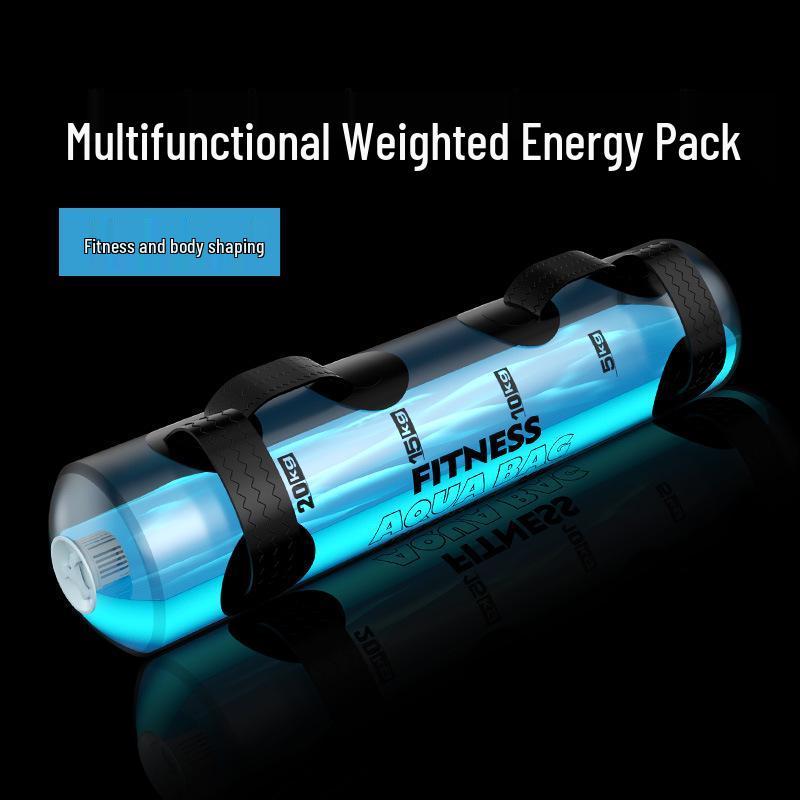 Bärbar Uppblåsbar Vattenviktspåse för Styrke- och Balansträning