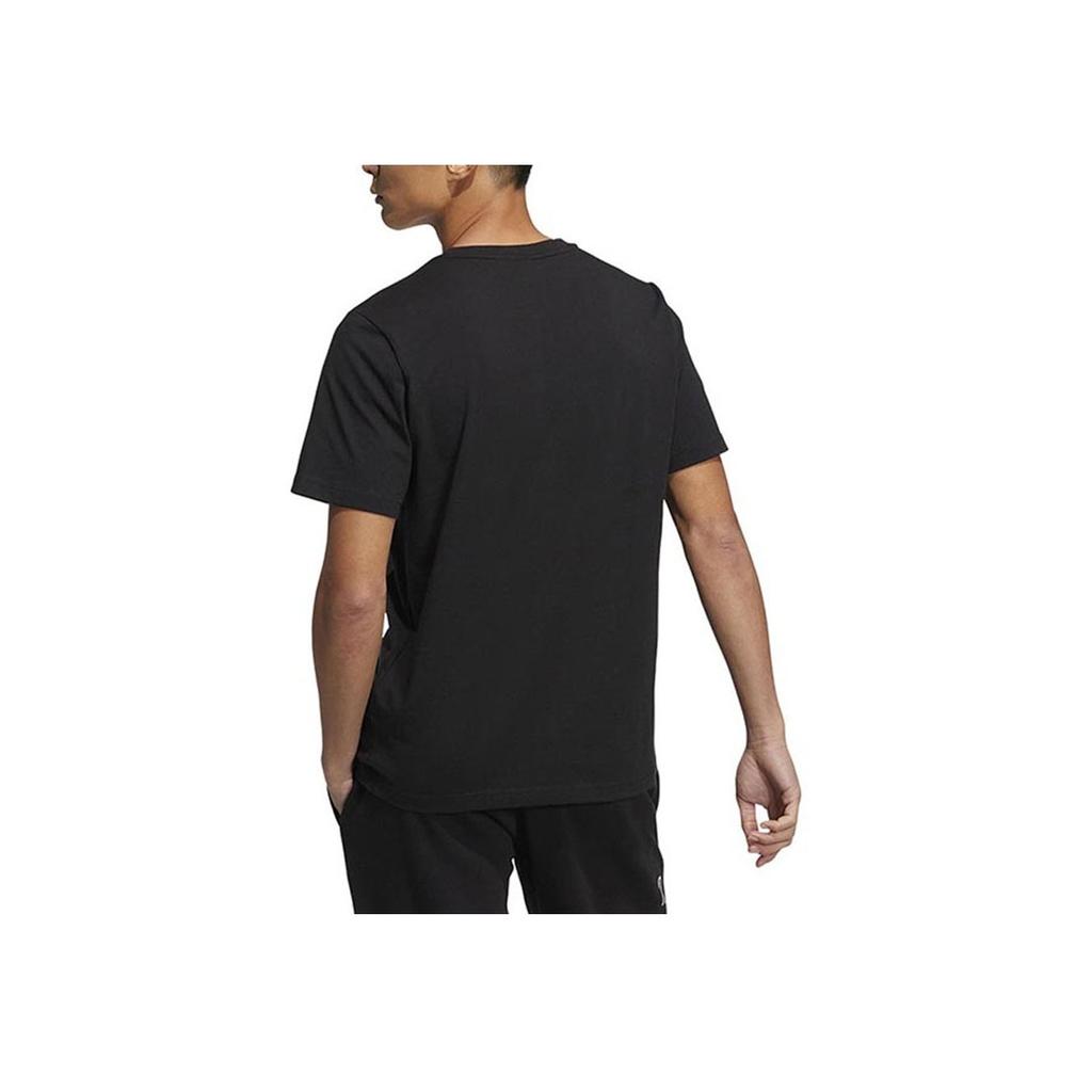 Adidas Mh Bp3 Tee with Alphabetic Logo Print, Round Neck, Short Sleeve Men Tops Black HN9043