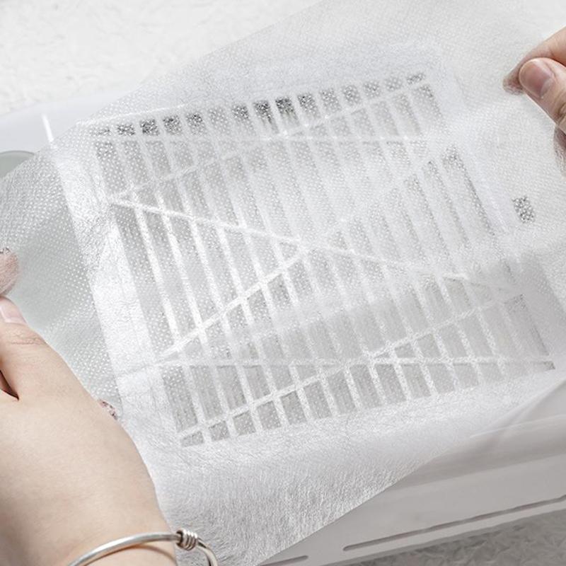 100Pcs Nail Vacuum Clean Collector Filter Paper Dustproof Replace Nail Vacuum Clean Filter Paper Manicure Machine Dust Accessory