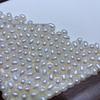High Luster 7-8mm White Freshwater Rice-Shaped Pearl Beads for DIY Jewelry