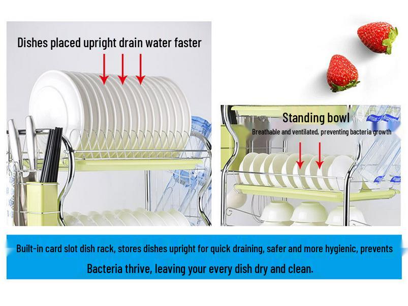 Drop Shipping Kitchen Dish and Bowl Rack Organizer