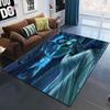 World of Warcraft Cool Creativity Tištěný vzor Protiskluzový koberec Bohemia Koberec Obývací pokoj Dekorace koberce Tapiserie