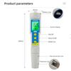 Waterproof EC/TEMP/TDS/PH/TEMP Meter Water QualityTester Analyzer LCD for Aquarium Pool 1-14 PH Meter