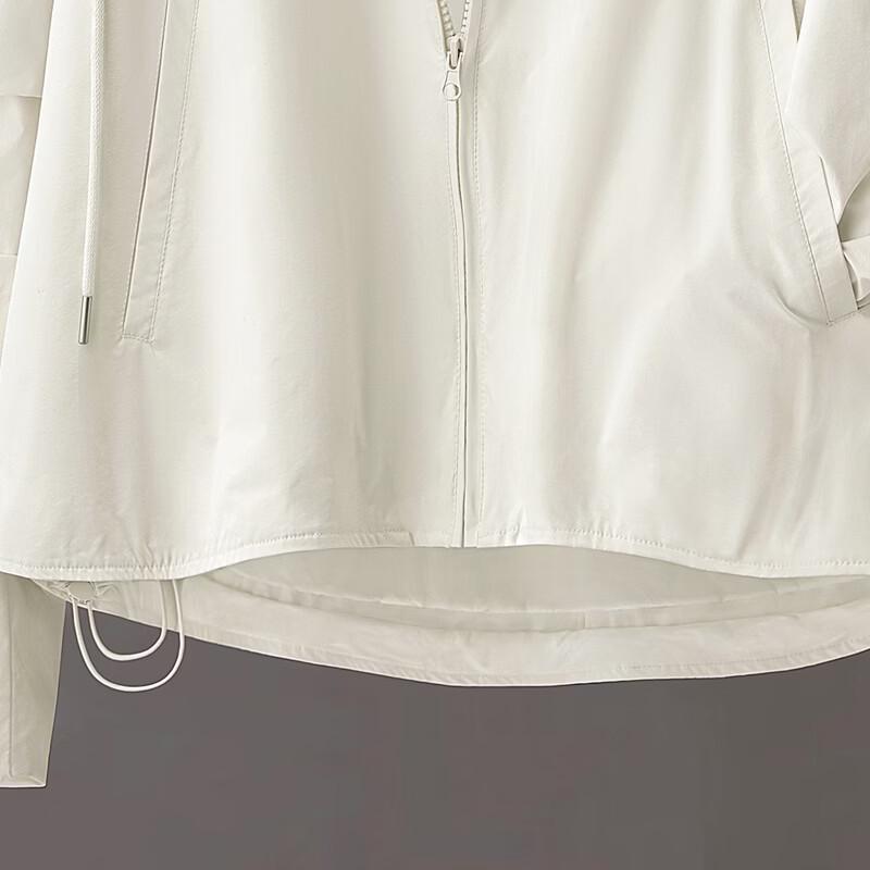 Silbaisha Women's Spring Hooded Casual Jacket