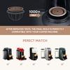 För Nespresso Vertuo Next Återanvändbart Silikonlock Kaffekapsel Skyddslock Kompatibel med Nespresso Vertuoline Originalkapslar