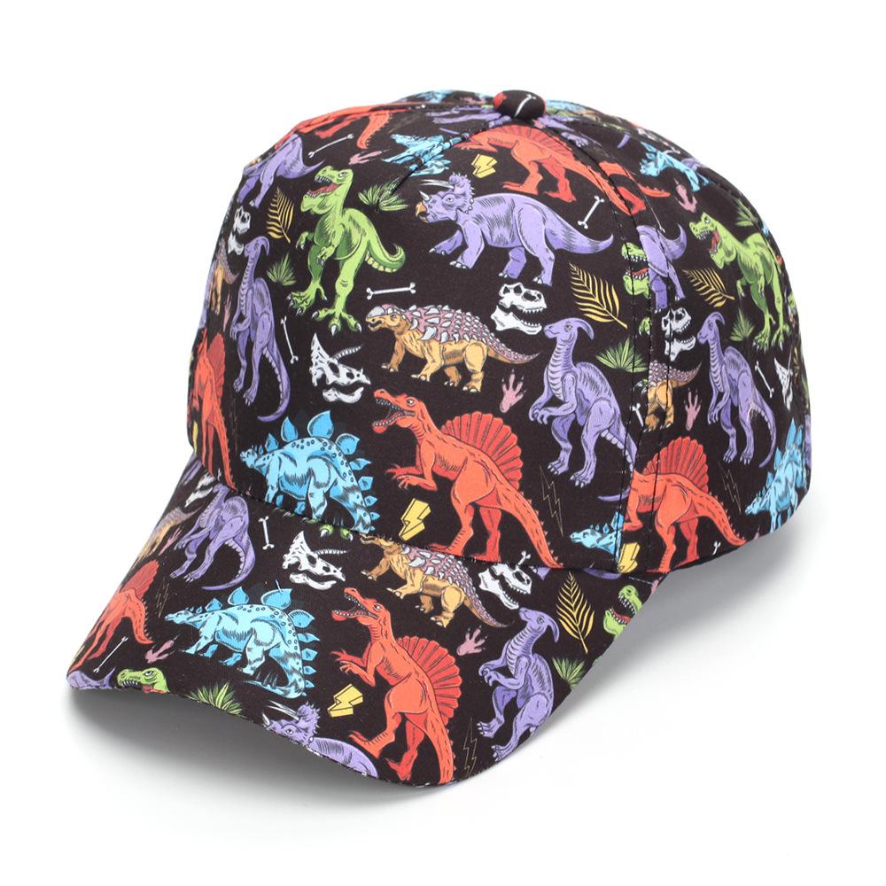 Children's Cartoon Animal Baseball Caps - Spring/autumn - Boys' Cute Beanie Hats - Girls' Sun Hats
