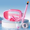 Set Maschera e Boccaglio Occhiali Anti-Appannamento Impermeabili Occhialini da Snorkeling Professionali Protezione UV Bambini Occhiali da Surf Spiaggia