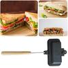 Hot Dog Toaster Non Stick Aluminum Alloy Bread Toast Breakfast Machine Sandwich Maker Waffle Pancake Baking Barbecue Oven Mold