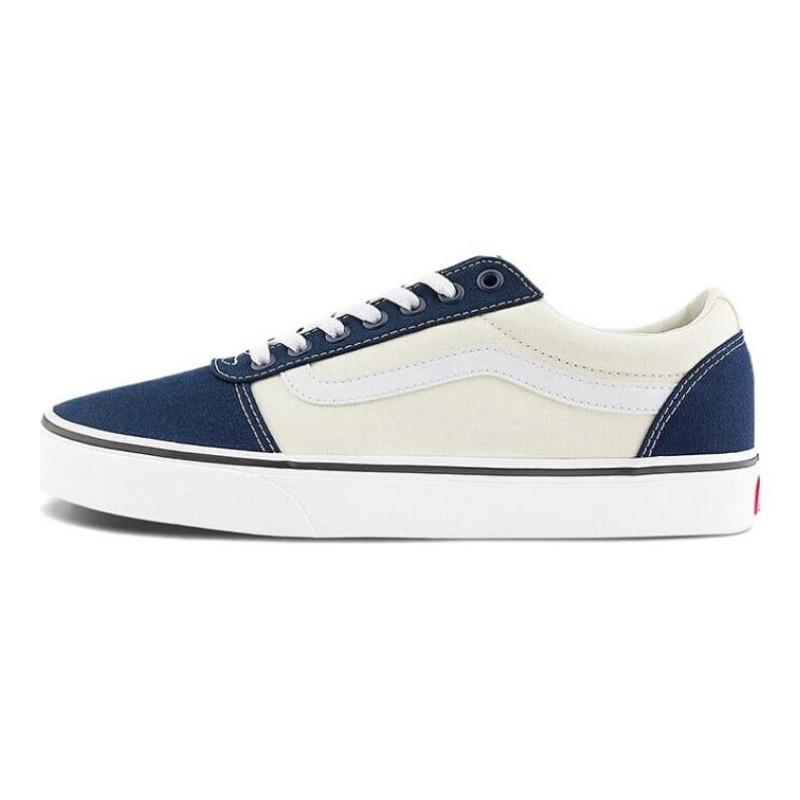 Vans Ward Minimalist Low Top Canvas Shoes For Men Blue White VN0A38DM5S2 44