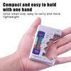 Black Portable Battery Capacity Indicator Compact Size Lithium Battery Level Tester Digital Display Battery Voltage Meter
