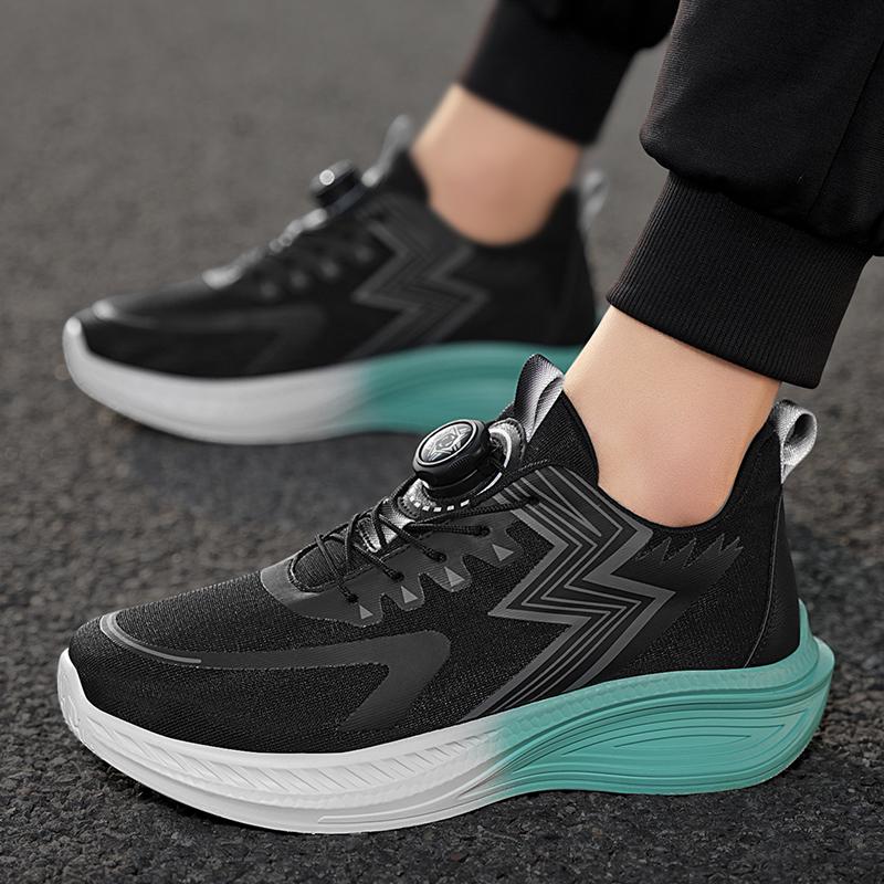 New Lightweight Rebound Anti Slip Design Running Shoes Low Cut  Lightweight  Cushioned  Breathable Sports Shoes   Casual Shoes