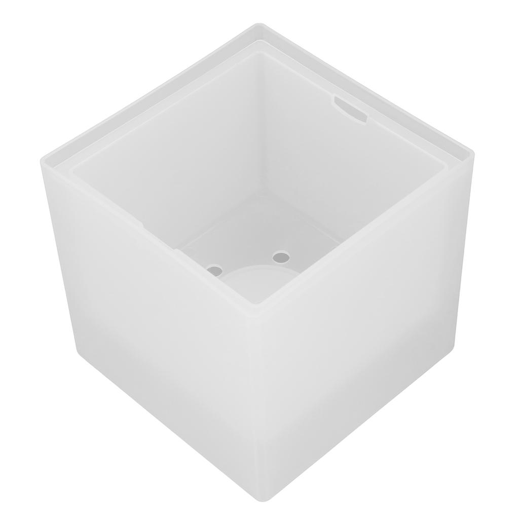 LED Ice Bucket 3.5L Large Capacity IP65 Water Proof Square 2 Layer for Champagne Drinks Beer KTV Par
