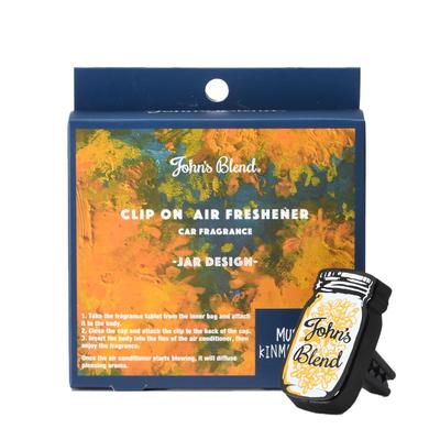 Blend Car Air Freshener Musk Kinmokusei Clip Air Conditioner Air Freshener Main Unit Car Air Freshener Car Fragrance Day Day Gift John's Clip-on