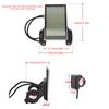 Electric Bike LCD Display Screen Waterproof E Scooter M5 Panel Universal Electric Bike LCD Display Meter for Electric Bike