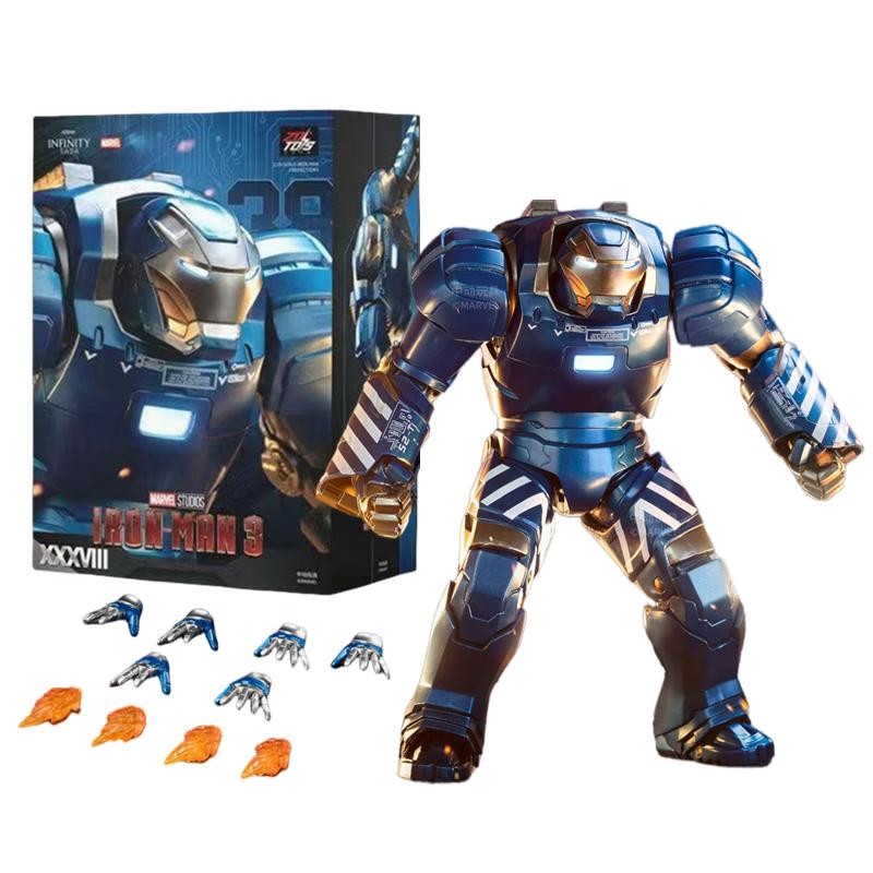 ZD Toys Залізна Людина Фігурка Марк 35 Червоний Снаппер Залізна Людина МК 24 МК 22 МК 47 Тоні Старк Фігурка Залізної Людини Екшн Колекційна Іграшка Подарунок